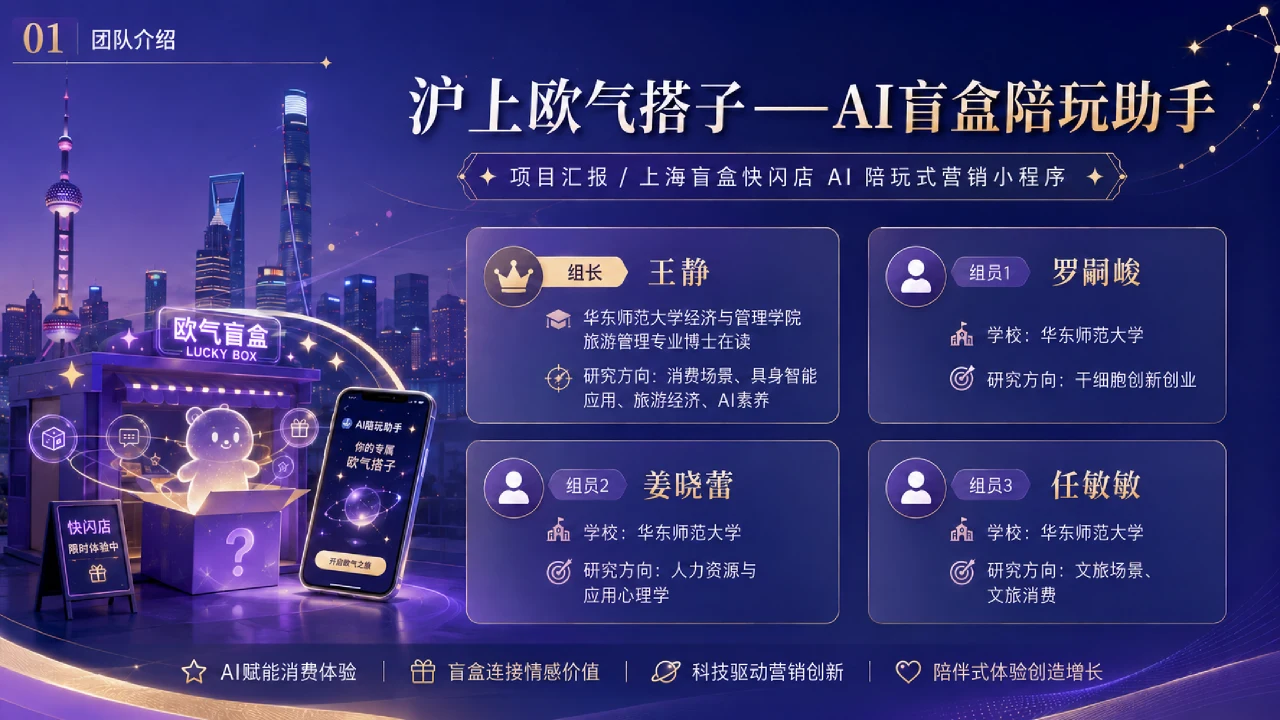 沪上欧气搭子 · 华师大商科 OPC 1期