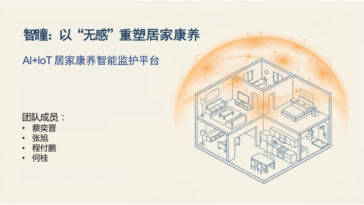 智居康护 · AI+IoT 居家康养监护平台 项目视觉