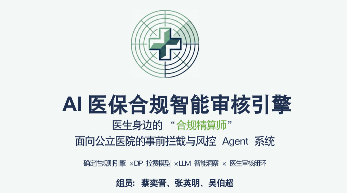 AI 医保合规智能审核引擎 项目视觉